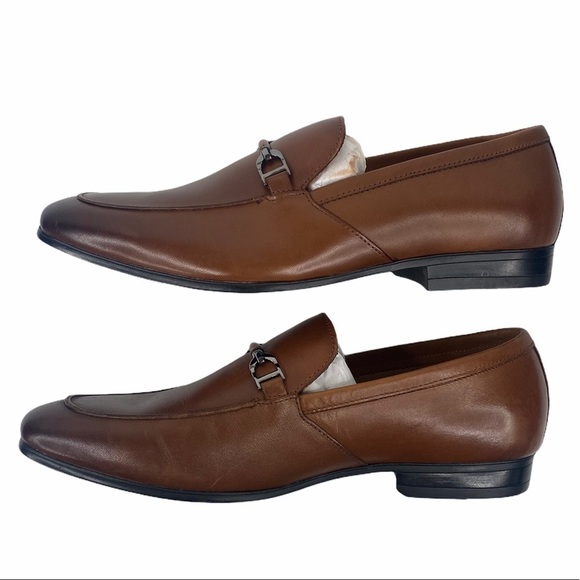Alfani Truman Tan Bit Slip On Loafer Shoes main image 12